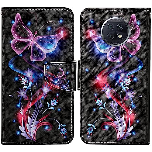 Verpotex Kompatibel mit Xiaomi Redmi Note 9T 5G Hülle, Handyhülle Lederhülle Leder Klappbar Case Tasche Magnet Wallet Kartenfach Klapphülle Schutzhülle Hülle Xiaomi Redmi Note 9T 5G(Schmetterling 3) Verpotex Kompatibel mit Xiaomi Redmi Note 9T 5G Hülle, Handyhülle Lederhülle Leder Klappbar Case Tasche Magnet Wallet Kartenfach Klapphülle Schutzhülle Hülle Xiaomi Redmi Note 9T 5G(Schmetterling 3) von Verpotex