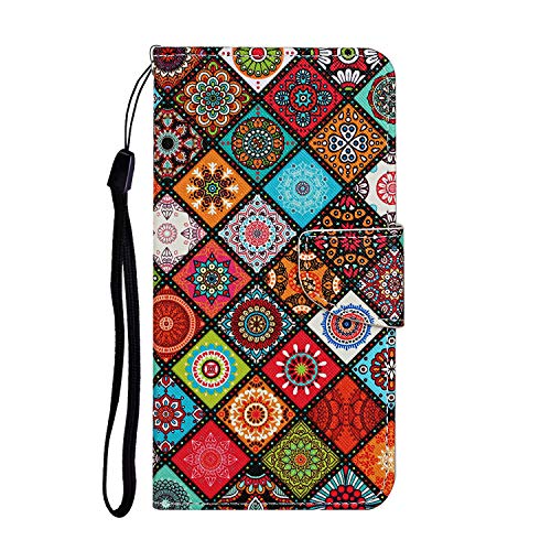 Verpotex Kompatibel mit iPhone 15 Pro Max (6,7") Hülle, Handyhülle Lederhülle Leder Klappbar Flip Case Tasche Magnet Wallet Kartenfach Klapphülle Schutzhülle Hülle iPhone 15 Pro Max (Ethnisch) von Verpotex