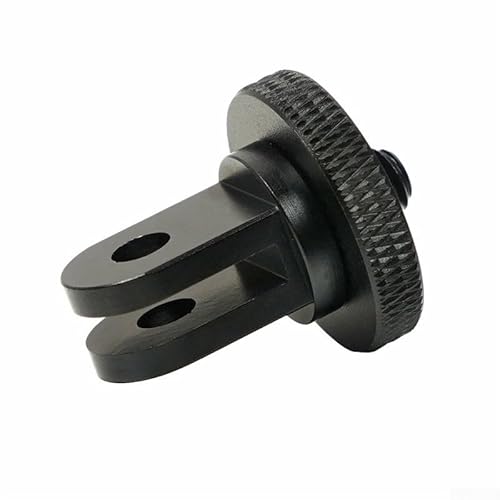 Kamerastativ-Adapter, CNC-Aluminiumlegierung, 1/4-Zoll-Schraubgewinde-Konverter für Sport-Action-Kameras, kompatibel mit Stativen Kamerastativ-Adapter, CNC-Aluminiumlegierung, 1/4-Zoll-Schraubgewinde-Konverter für Sport-Action-Kameras, kompatibel mit Stativen von VersaGenius