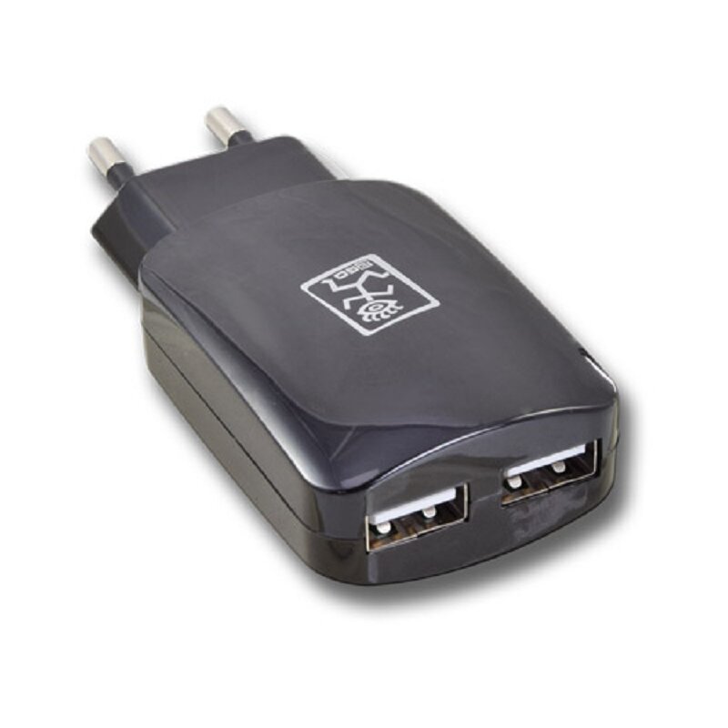 2Go Netz-Ladegerät dual USB 100-240V Output 2100mA 2Go Netz-Ladegerät dual USB 100-240V Output 2100mA von Verschiedene