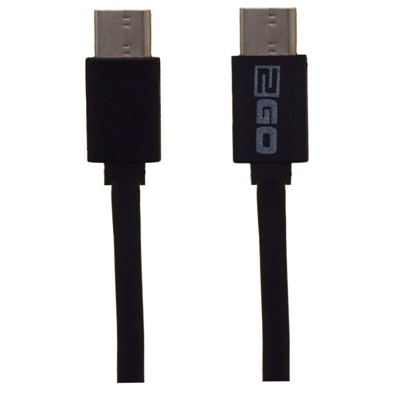 2Go USB Datenkabel USB-C auf USB-C 1 Meter Schwarz von Verschiedene