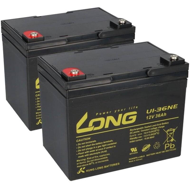 Akku-Satz 24V 36Ah passend für EMG SR 3.4 E15 SR3.11 von Verschiedene