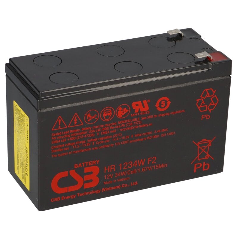 CSB-SCD17 kompatibler Akkusatz geeignet für APC RBC17 Plug & Play von Verschiedene