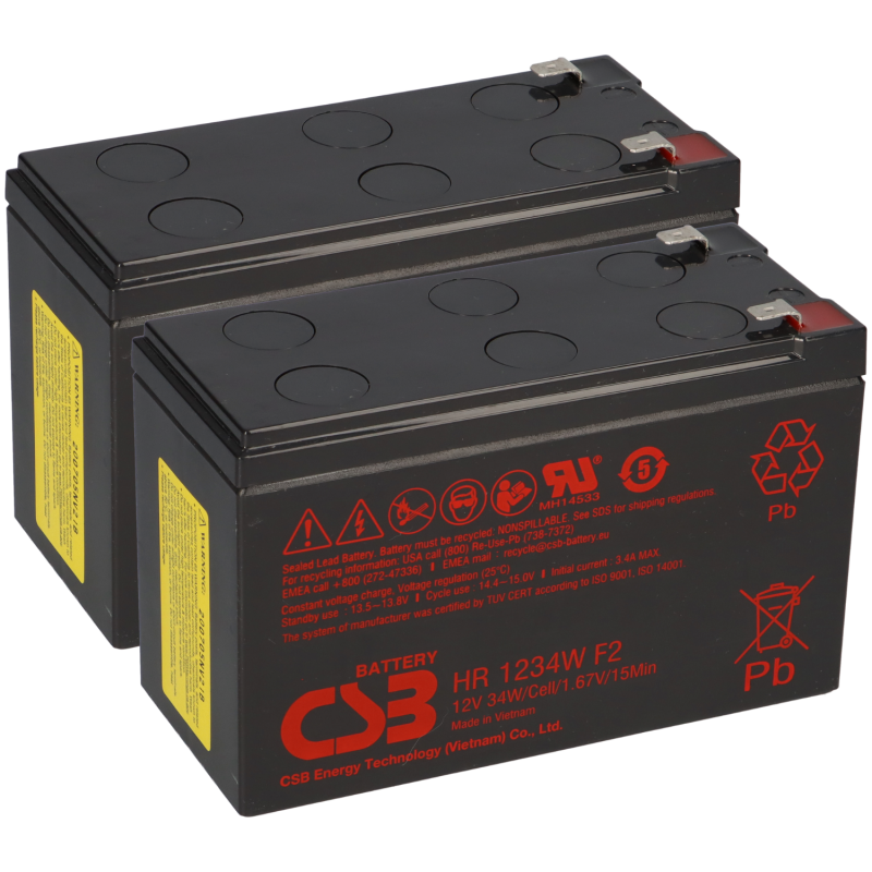 CSB-SCD33 kompatibler Akkusatz geeignet für APC RBC33 Plug & Play CSB-SCD33 kompatibler Akkusatz geeignet für APC RBC33 Plug & Play von Verschiedene
