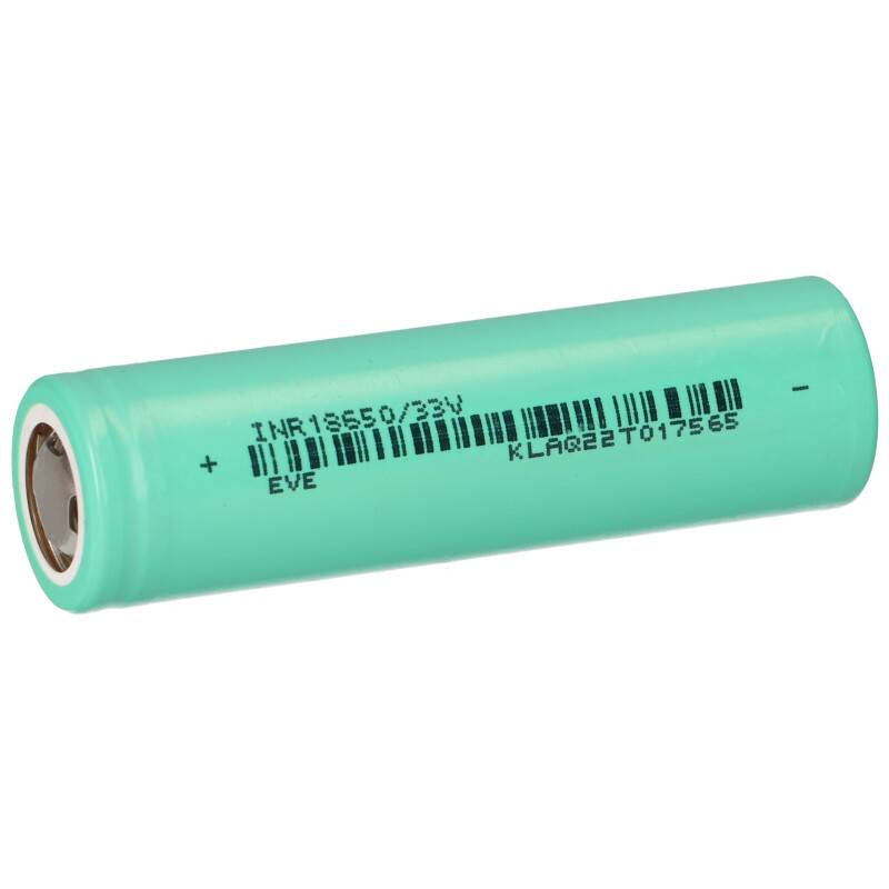 EVE INR18650 33V 3,6V 3200mAh Li-Ion - 18650 Akku von Verschiedene