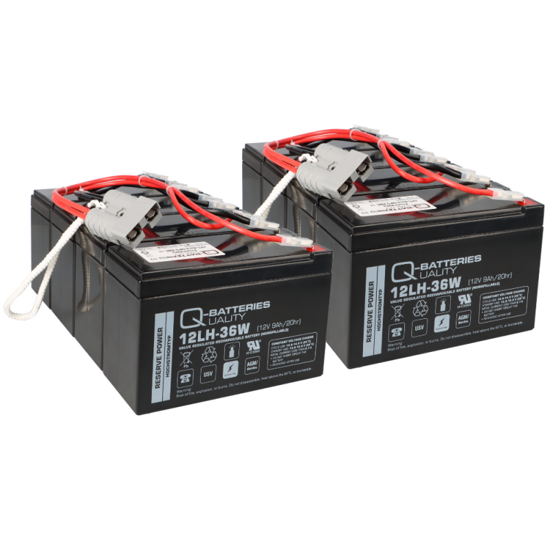 Ersatz-Akku für APC-Back-UPS RBC12 fertiges Batterie Modul zum Austausch Plug & Play von Verschiedene