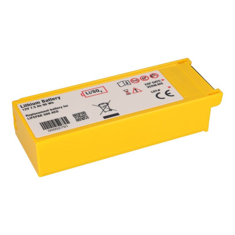 Lithiumbatterie für Physio Control Defibrillator Lifepak 500 Lithiumbatterie für Physio Control Defibrillator Lifepak 500 von Verschiedene
