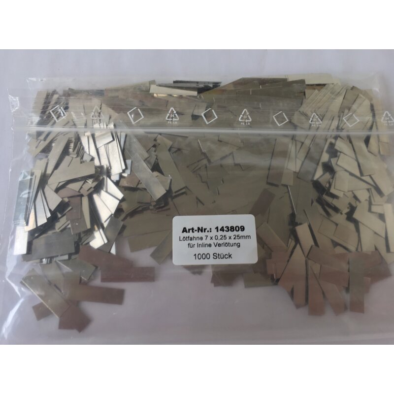 Lötfahne 7x0,25x25mm INL Lötfahne 7x0,25x25mm INL von Verschiedene