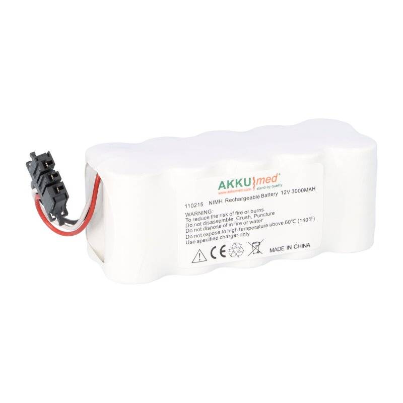 NiMH Akku für Nihon Kohden Defibrillator TEC5531/ TEC5631/ TEC7621/ TEC7631 von Verschiedene