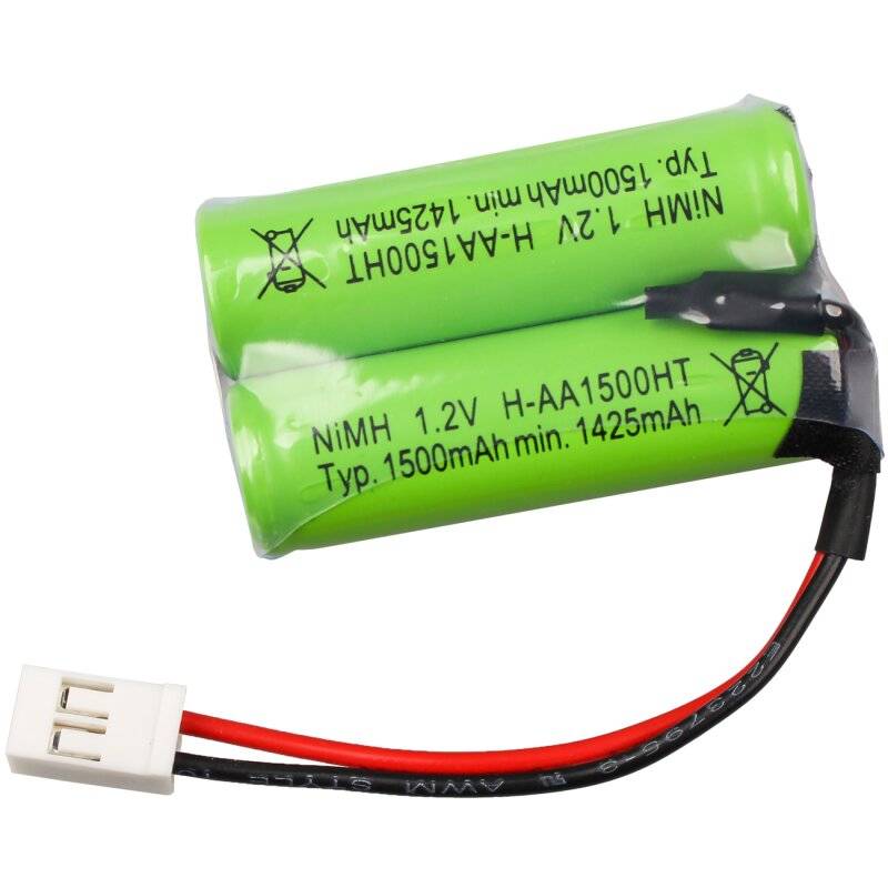 Notleuchtenakku NiMH 2,4V 1500mAh 100mm Kabel ersetzt ABB 11190038V/55 von Verschiedene