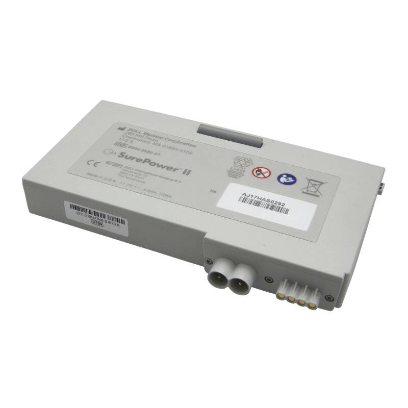 Original Li Ion Akku passend für Zoll Defibrillator X-Serie/ Propaq MD von Verschiedene
