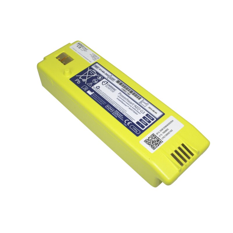 Original Lithiumbatterie Cardiac Science AED G3, G3 Plus, 9300E, 9300A, 9390E von Verschiedene