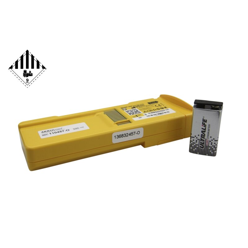 Original Lithiumbatterie für Defibtech Lifeline AED DCF-100, DCF-110, DDU-100A Original Lithiumbatterie für Defibtech Lifeline AED DCF-100, DCF-110, DDU-100A von Verschiedene