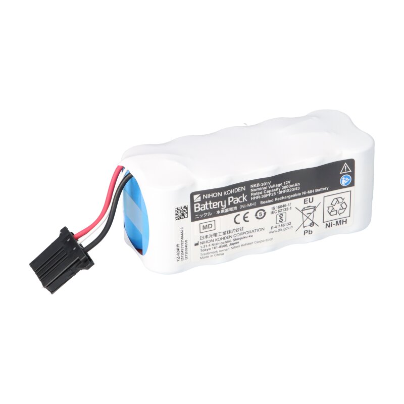 Original NiMH Akku für Nihon Kohden Defibrillator TEC5521/ TEC5531/ TEC5631 Original NiMH Akku für Nihon Kohden Defibrillator TEC5521/ TEC5531/ TEC5631 von Verschiedene