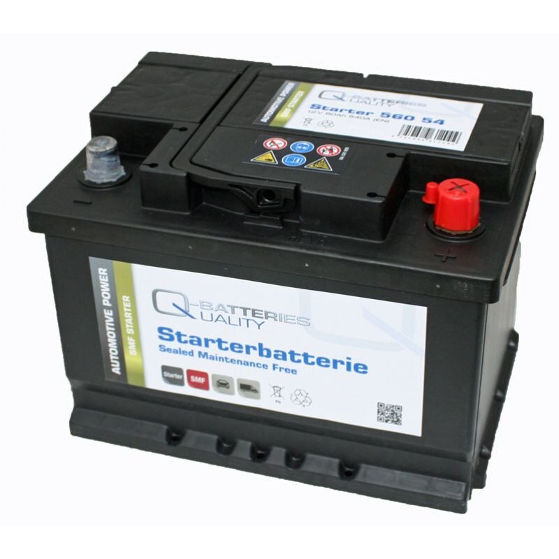 Q-Batteries Starterbatterie 560 54 Q60 12V 60Ah 540A, wartungsfrei Q-Batteries Starterbatterie 560 54 Q60 12V 60Ah 540A, wartungsfrei von Verschiedene