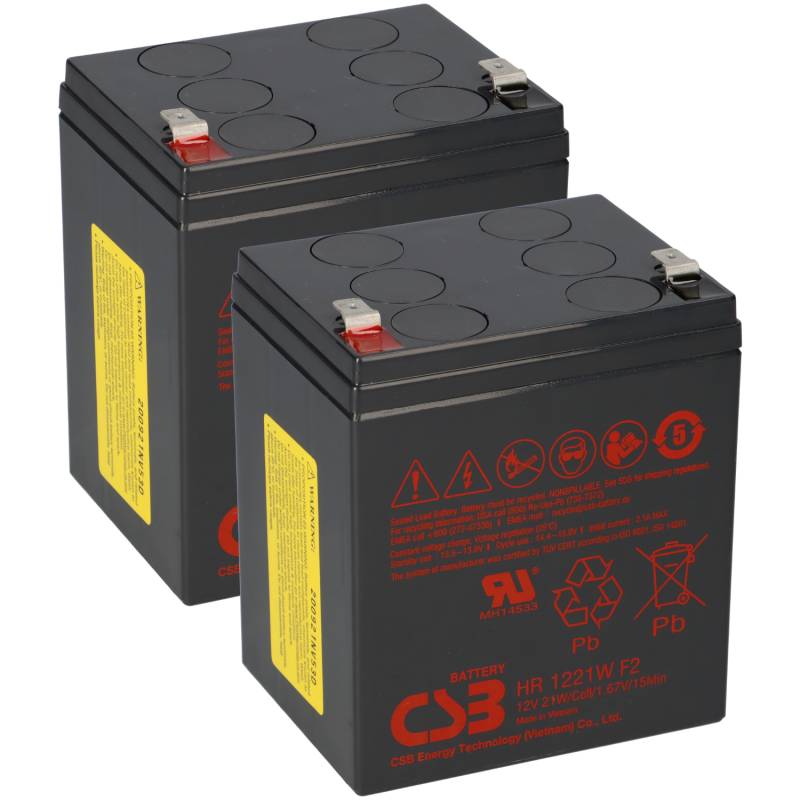 USV Akkusatz kompatibel ZINTO B 400 AGM Blei Notstrom Batterie von Verschiedene