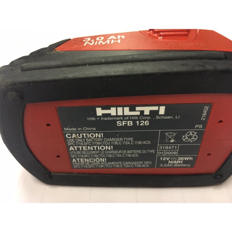 Zellentausch für Hilti Akku SFB 126 121 12 Volt 3 Ah NiMh Panasonic Zelle von Verschiedene