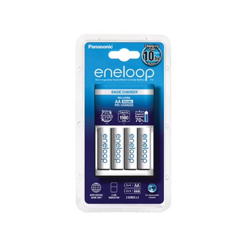 eneloop Standardladegerät BQ-CC51 inklusive 4x AA Akkus eneloop Standardladegerät BQ-CC51 inklusive 4x AA Akkus von Verschiedene
