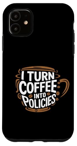 Witziger Versicherung Büro Spruch Design Hülle für iPhone 11 Witziger Versicherung Büro Spruch Design Hülle für iPhone 11 von Versicherungsprofi Kaffee
