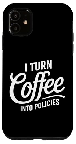 Witziger Versicherung Büro Spruch Design Hülle für iPhone 11 Witziger Versicherung Büro Spruch Design Hülle für iPhone 11 von Versicherungsprofi Kaffee