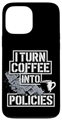 Witziger Versicherung Büro Spruch Design Hülle für iPhone 13 Pro Max von Versicherungsprofi Kaffee