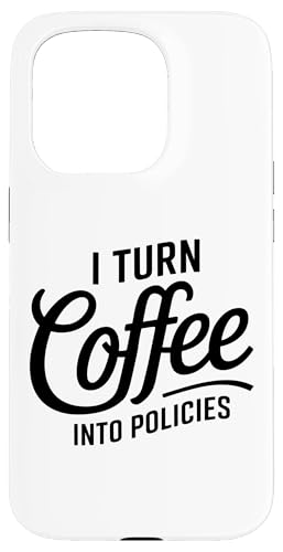Witziger Versicherung Büro Spruch Design Hülle für iPhone 15 Pro Witziger Versicherung Büro Spruch Design Hülle für iPhone 15 Pro von Versicherungsprofi Kaffee