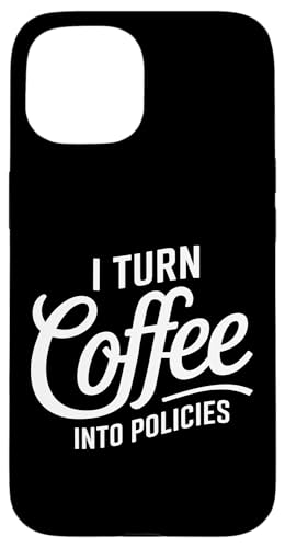 Witziger Versicherung Büro Spruch Design Hülle für iPhone 15 Witziger Versicherung Büro Spruch Design Hülle für iPhone 15 von Versicherungsprofi Kaffee