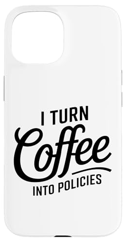 Witziger Versicherung Büro Spruch Design Hülle für iPhone 15 Witziger Versicherung Büro Spruch Design Hülle für iPhone 15 von Versicherungsprofi Kaffee