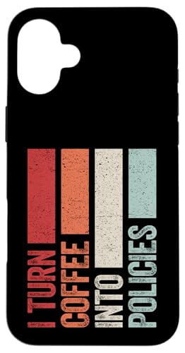 Witziger Versicherung Büro Spruch Design Hülle für iPhone 16 Plus Witziger Versicherung Büro Spruch Design Hülle für iPhone 16 Plus von Versicherungsprofi Kaffee