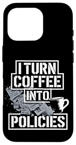 Witziger Versicherung Büro Spruch Design Hülle für iPhone 16 Pro Witziger Versicherung Büro Spruch Design Hülle für iPhone 16 Pro von Versicherungsprofi Kaffee