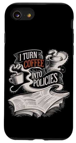 Witziger Versicherung Büro Spruch Design Hülle für iPhone SE (2020) / 7 / 8 von Versicherungsprofi Kaffee