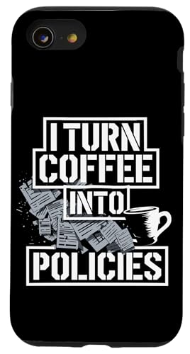 Witziger Versicherung Büro Spruch Design Hülle für iPhone SE (2020) / 7 / 8 von Versicherungsprofi Kaffee