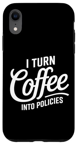 Witziger Versicherung Büro Spruch Design Hülle für iPhone XR Witziger Versicherung Büro Spruch Design Hülle für iPhone XR von Versicherungsprofi Kaffee