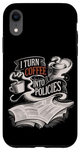 Witziger Versicherung Büro Spruch Design Hülle für iPhone XR Witziger Versicherung Büro Spruch Design Hülle für iPhone XR von Versicherungsprofi Kaffee