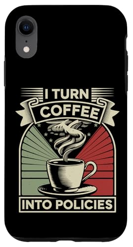 Witziger Versicherung Büro Spruch Design Hülle für iPhone XR Witziger Versicherung Büro Spruch Design Hülle für iPhone XR von Versicherungsprofi Kaffee