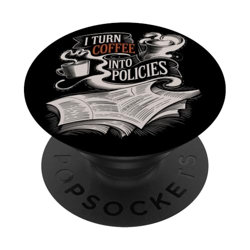 Witziger Versicherung Büro Spruch Design PopSockets Klebender PopGrip Witziger Versicherung Büro Spruch Design PopSockets Klebender PopGrip von Versicherungsprofi Kaffee