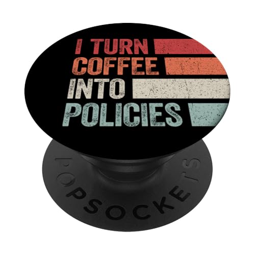 Witziger Versicherung Büro Spruch Design PopSockets Klebender PopGrip Witziger Versicherung Büro Spruch Design PopSockets Klebender PopGrip von Versicherungsprofi Kaffee