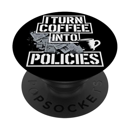 Witziger Versicherung Büro Spruch Design PopSockets Klebender PopGrip Witziger Versicherung Büro Spruch Design PopSockets Klebender PopGrip von Versicherungsprofi Kaffee