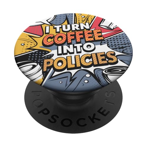 Witziger Versicherung Büro Spruch Design PopSockets Klebender PopGrip Witziger Versicherung Büro Spruch Design PopSockets Klebender PopGrip von Versicherungsprofi Kaffee