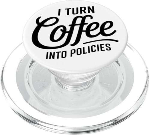 Witziger Versicherung Büro Spruch Design PopSockets PopGrip für MagSafe Witziger Versicherung Büro Spruch Design PopSockets PopGrip für MagSafe von Versicherungsprofi Kaffee
