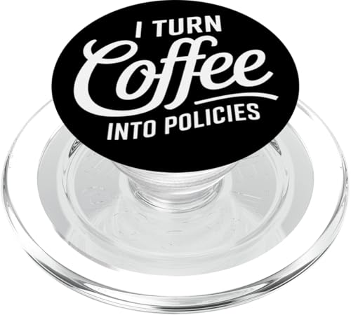 Witziger Versicherung Büro Spruch Design PopSockets PopGrip für MagSafe Witziger Versicherung Büro Spruch Design PopSockets PopGrip für MagSafe von Versicherungsprofi Kaffee