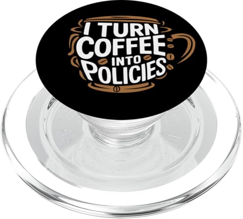 Witziger Versicherung Büro Spruch Design PopSockets PopGrip für MagSafe Witziger Versicherung Büro Spruch Design PopSockets PopGrip für MagSafe von Versicherungsprofi Kaffee