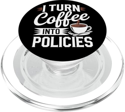 Witziger Versicherung Büro Spruch Design PopSockets PopGrip für MagSafe Witziger Versicherung Büro Spruch Design PopSockets PopGrip für MagSafe von Versicherungsprofi Kaffee