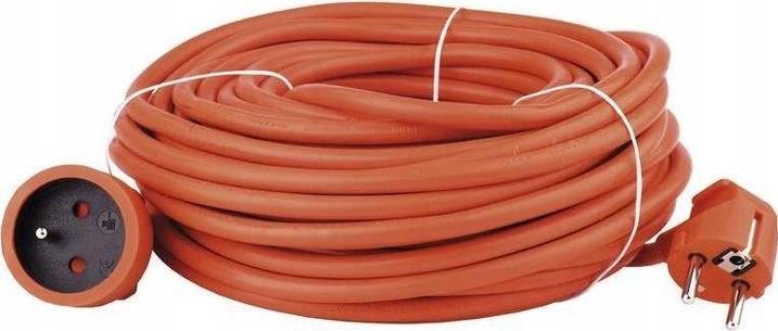 VERTEX PZO20M Einziehbares Verlängerungskabel 20 m 3x2,5 mm Orange (PZO20M) von Vertex