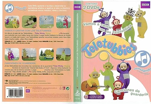 Teletubbies 2 DVD Vamos a Cantar Canciones de Guarderia von Vértice Cine