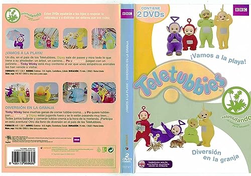 Teletubbies 2 DVD Vamos a la Playa Diversión en la Granja von Vértice Cine