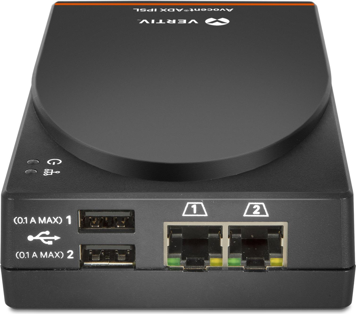 Vertiv Avocent ADX-IPSL104-400 Tastatur/Video/Maus (KVM)-Switch Schwarz (ADX-IPSL104-400) von Vertiv