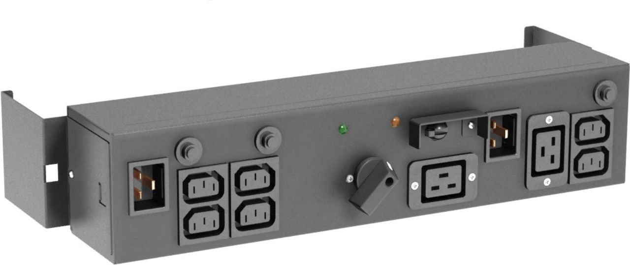 Vertiv Liebert MicroPod MP2-220K - Umleitungsschalter (Rack - einbaufähig) - Wechselstrom 230 V - Ausgangsbuchsen: 8 - 2U (MP2-220K) von Vertiv