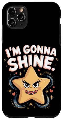 Lustiger Stern Entschlossenheit Motivation Vintage Hülle für iPhone 11 Pro Max von Vertrauen Inspirierend Positiv Geschenk