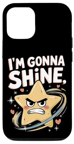 Lustiger Stern Entschlossenheit Motivation Vintage Hülle für iPhone 12/12 Pro von Vertrauen Inspirierend Positiv Geschenk